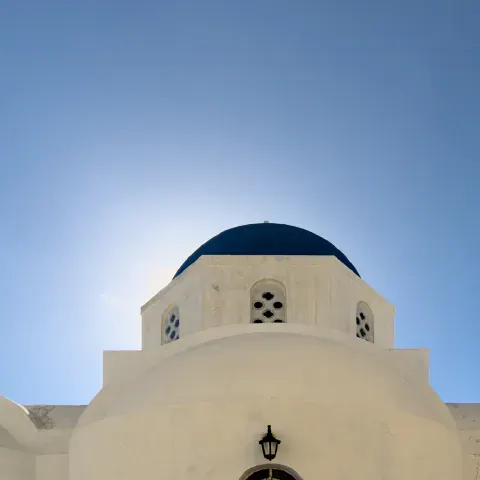 A chruch in Santorini