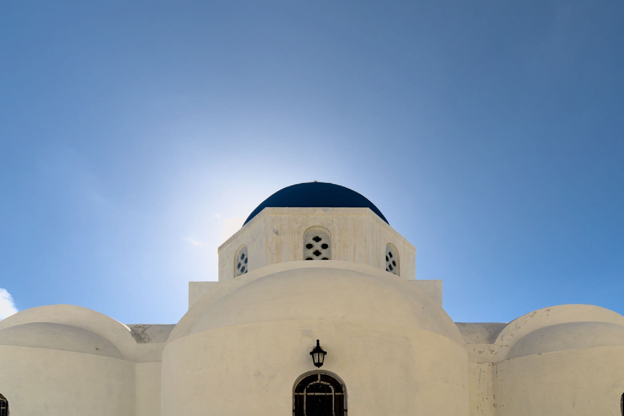 A chruch in Santorini
